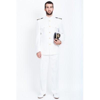UNIFORME BLANCO MARINA MERCANTE