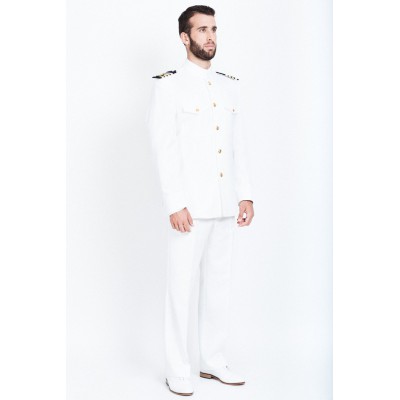 UNIFORME BLANCO MARINA MERCANTE