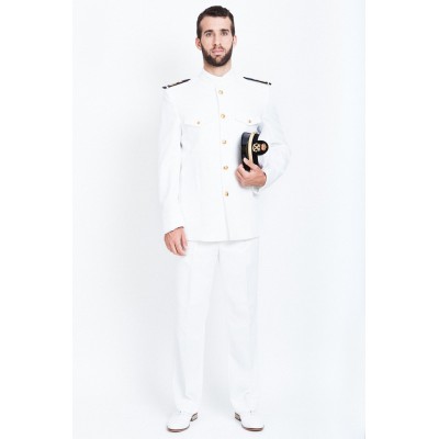 UNIFORME BLANCO MARINA DEPORTIVA