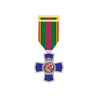 Medalla a la dedicación al Servicio  policial 25 Años